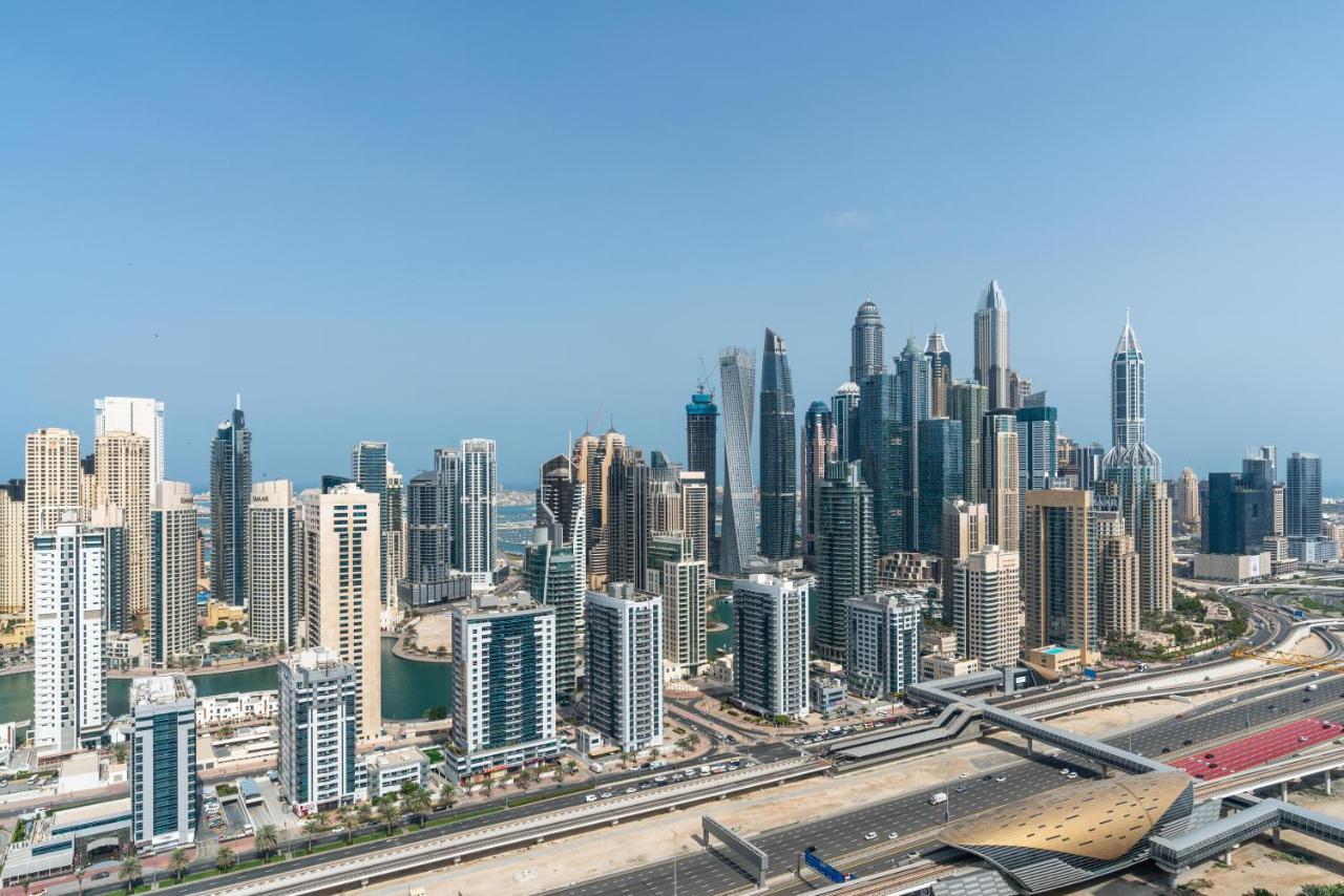 Modern 1Br Apartment In Jlt Next To Metro With City Views Dubai Esterno foto